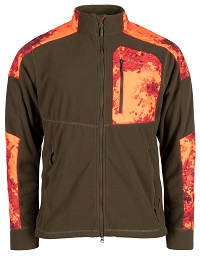 Ζακέτα Fleece Pinewood Smaland Forest Hunters Camou H.Brown/StrataBlaze 5619-269