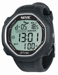 Ρολόι Κατάδυσης Seac Sub Driver Watch Computer Black 1600003000520