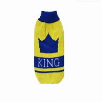 Ρούχο Σκύλου Πλεχτό Pet Camelot Dogs Sweater King 3845 Ρούχο Σκύλου Πλεχτό Pet Camelot Dogs Sweater King 3845