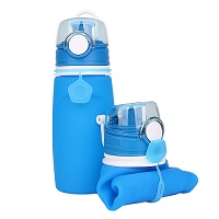 Παγούρι Aναδιπλoύμενο Alpin Medical Grade Silicone Blue 0.550lt S5-550 Παγούρι Aναδιπλoύμενο Alpin Medical Grade Silicone Blue 0.550lt S5-550