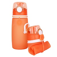 Παγούρι Aναδιπλoύμενο Alpin Medical Grade Silicone Orange 0.550lt S5-550 Παγούρι Aναδιπλoύμενο Alpin Medical Grade Silicone Orange 0.550lt S5-550