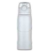 Παγούρι Aναδιπλoύμενο Alpin Medical Grade Silicone White 1000lt S5+1000