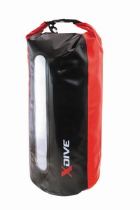 Σάκος Στεγανός X-Dive Tube 30L Red/Black 65301
