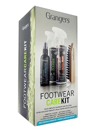 Σετ Καθαρισμού Προστασίας & Αδιαβροχοποίησης Υποδημάτων Grangers Footwear Care Kit 275mlx2 00720