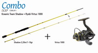 Σετ Combo LRF Oceanic Shadow 2.20m+Ryobi Virtus 1000 CO00LRF1