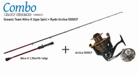 Σετ Combo Slow Oceanic Nitro-X 1.90m Type Spin+Ryobi Arctica 5000CF CO00SLO1