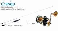 Σετ Combo Slow Oceanic White Horse 2.00m+Ryobi Varius CO00SLO2
