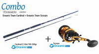 Σετ Combo Trolling Oceanic Cardinal 2,10m+Oceanic Scorpio CO00TRO1