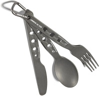 Σετ Μαχαιροπίρουνα Αλουμινίου Seatosummit Alpha Cutlery Σετ 3Τεμ.