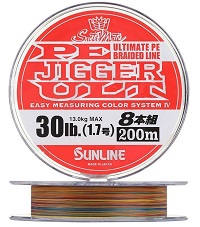 Νήμα Sunline PE Jigger ULT 8 Braid 200m SU.06PEJI-25 Νήμα Sunline PE Jigger ULT 8 Braid 200m SU.06PEJI-25