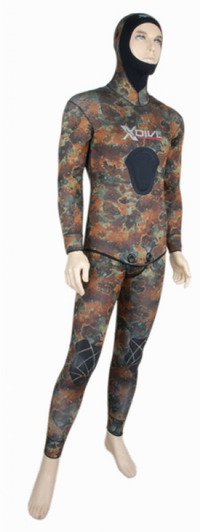 Στολή Κατάδυσης X-DIVE No Zip Camo 5mm 64113