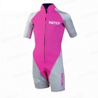 Στολή Παιδική MONOSHORT SEAC SUB Hippo Girl Pink (0010061136202)