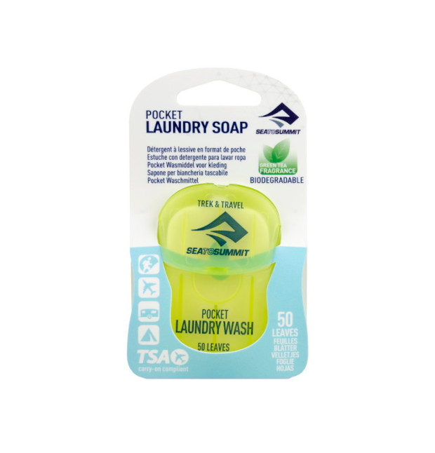 TREK & TRAVEL POCKET LAUNDRY WASH 50 LEAF ΣΑΠΟΥΝΙ ΣΕ ΜΟΡΦΗ ΦΥΛΛΩΝ