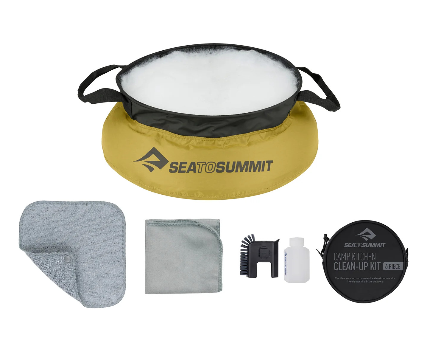 CAMP KITCHEN CLEAN-UP KIT 6 PIECE SET