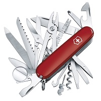 Ελβετικός Σουγιάς Πολυεργαλείο Victorinox Swiss Champ Red 1.6795