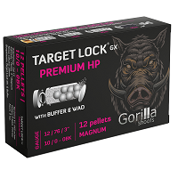 Φυσίγγια Δράμια Gorilla Target Lockgx Premium With Buffer & Wad 12Βολο Magnum GOR00138
