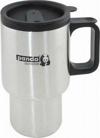 Θερμός Κύπελλο Αυτοκινήτου Panta Inox 450ml 24333 Θερμός Κύπελλο Αυτοκινήτου Panta Inox 450ml 24333