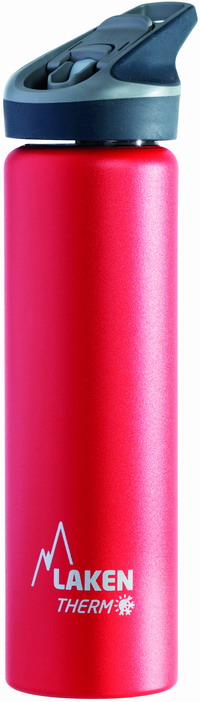 Θερμός-Παγούρι Με Πιπίλα Laken Jannu Thermo Steel 18/8 750ml Red 8-49-019-03