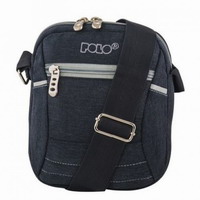 Τσαντάκι Ώμου Polo Doukas Smail Grey 9-07-131-09 Τσαντάκι Ώμου Polo Doukas Smail Grey 9-07-131-09