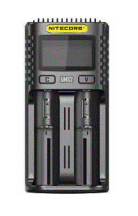 Ψηφιακός Φορτιστής Μπαταριών Δύο θέσεων Nitecore UMS2 Charger 9060060219