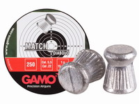 Βλήματα Αεροβόλου Gamo Match 5.5mm 250Tem Βλήματα Αεροβόλου Gamo Match 5.5mm 250Tem