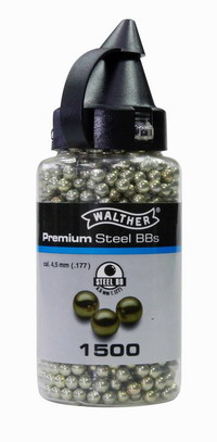 Βλήματα Ατσάλινα Walther Premium BB gold steel 4.5mm 1500Τεμ.4.1668 Βλήματα Ατσάλινα Walther Premium BB gold steel 4.5mm 1500Τεμ.4.1668
