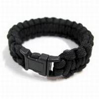 Βραχιόλια Επιβίωσης Survivors Μαύρο 00891