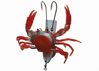 Χταποδιέρα Oceanic Με Καβούρι Φωσφόρου No20 S 8cm Κόκκινο