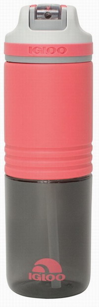 Υδροδοχείο Με Πιπίλα Igloo Swift Straw Coral 710ml 41461