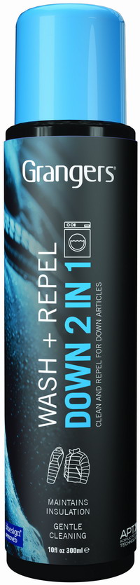 Υγρό Καθαρισμού & Αδιαβροχοποίησης Πουπουλένιων Ρούχων Με Gore-tex Grangers Down Wash & Repel 2in1 300ml 00615