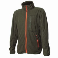 Ζακέτα Fleece Toxotis Olive/Orange 062